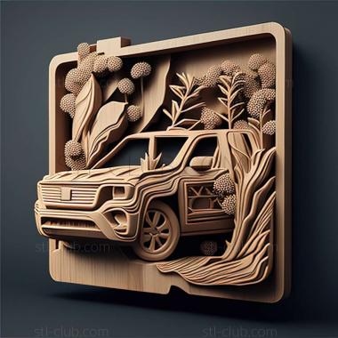 3D модель Honda Ridgeline (STL)